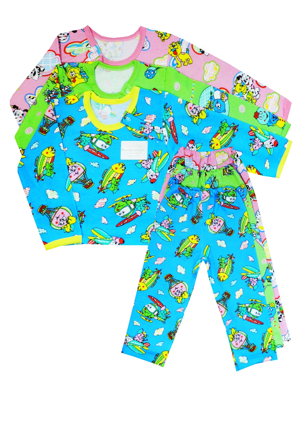 качественные пижама детская начес пуговица (0119/s-91) для мальчиков