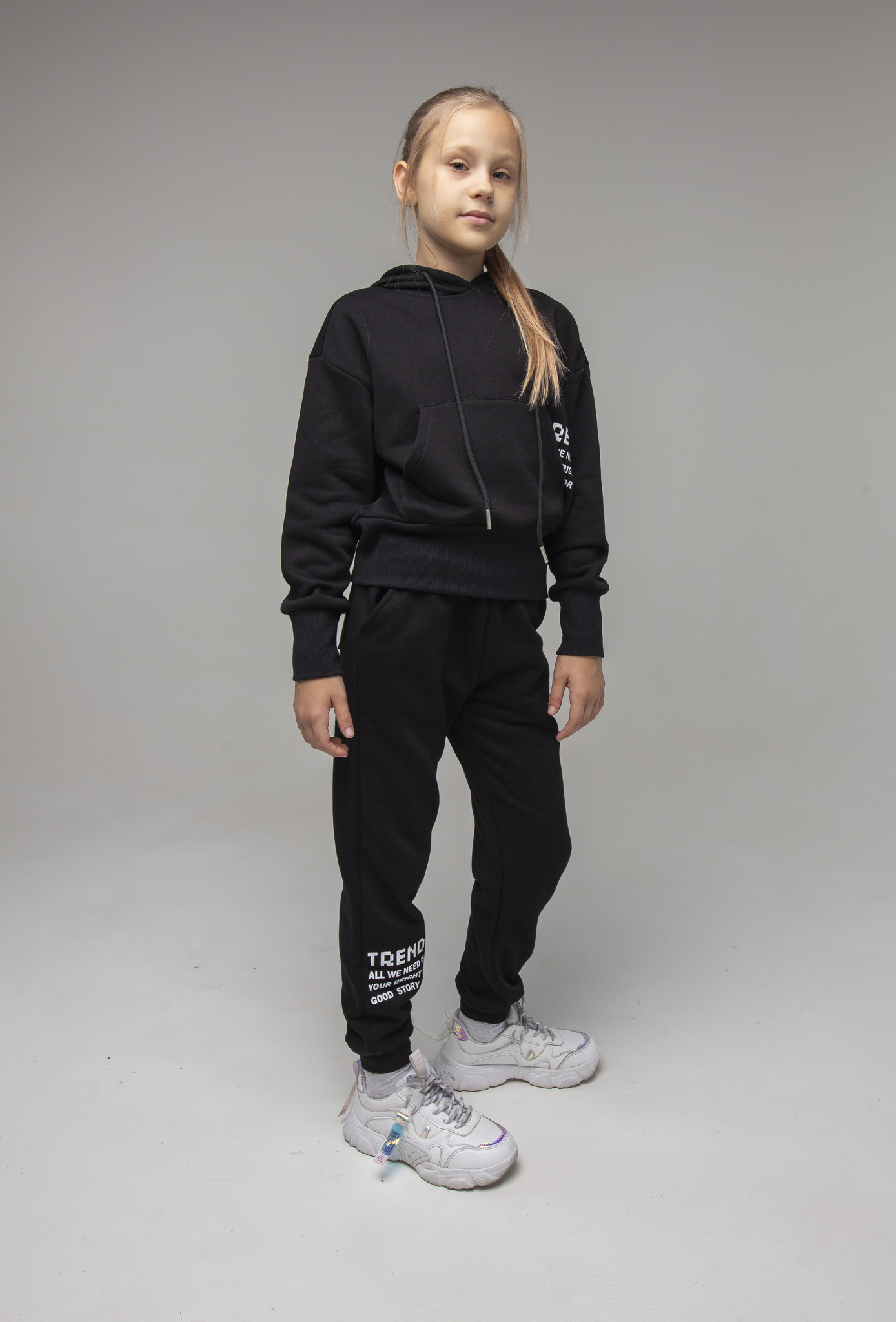 модная детская одежда 19050 брюки для девочки