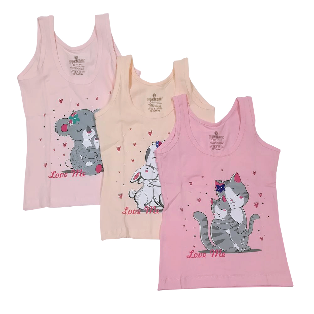 модная детская одежда 4244 майка для девочки