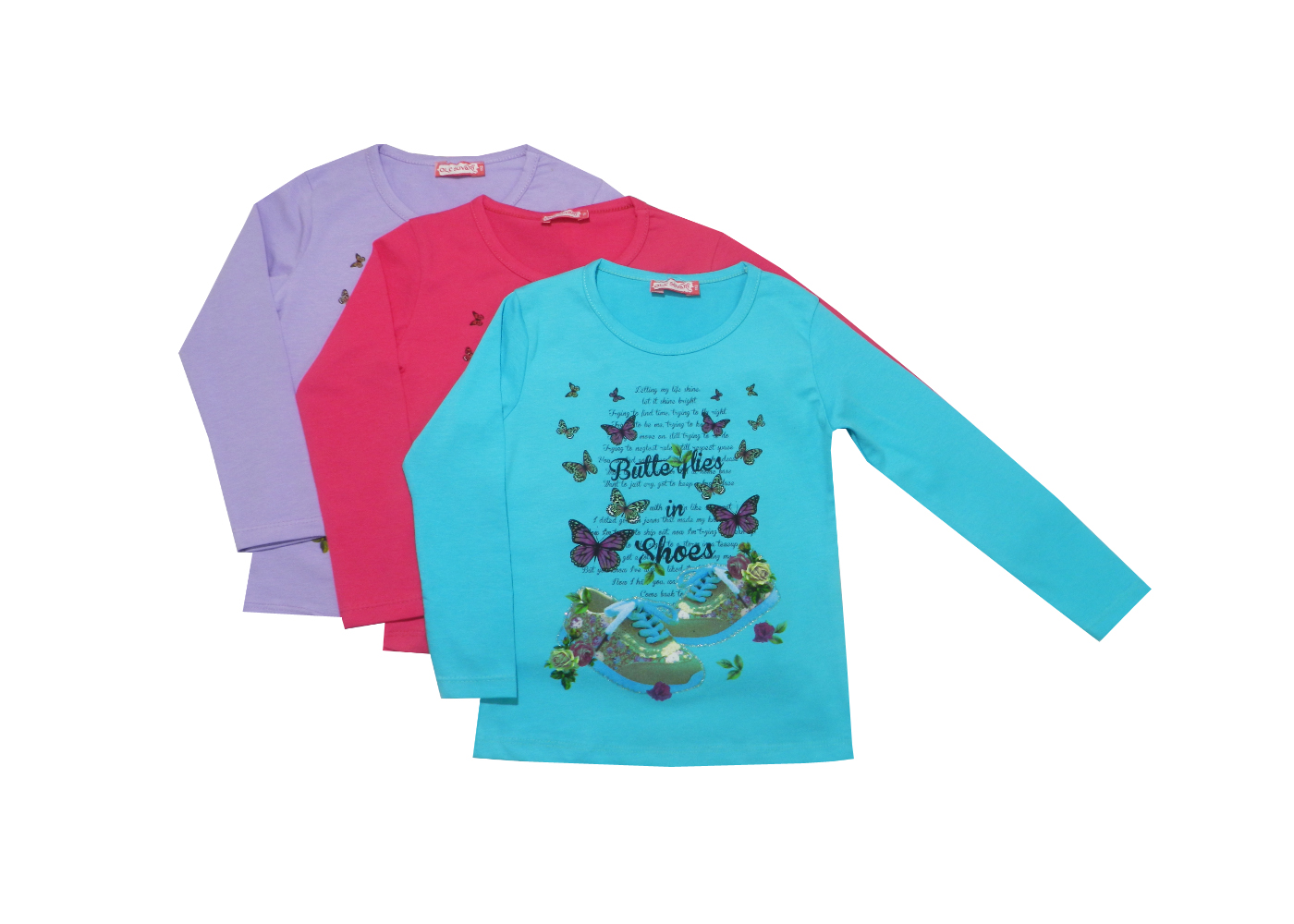 модная детская одежда 2637 джемпер для девочки