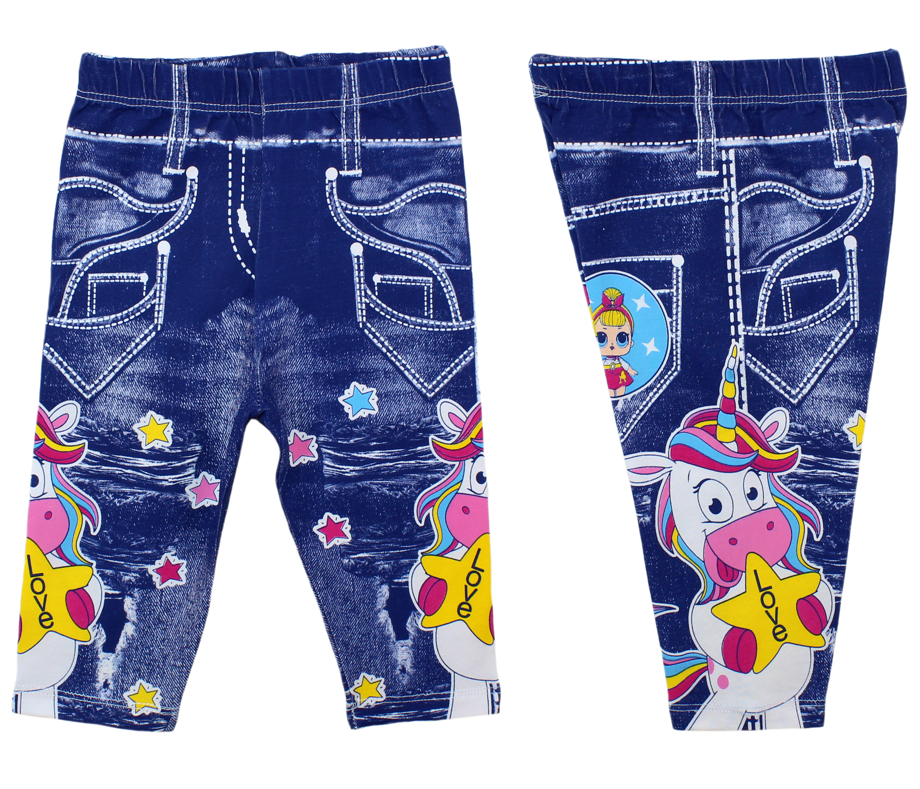 модная детская одежда 6100 лосины для девочки