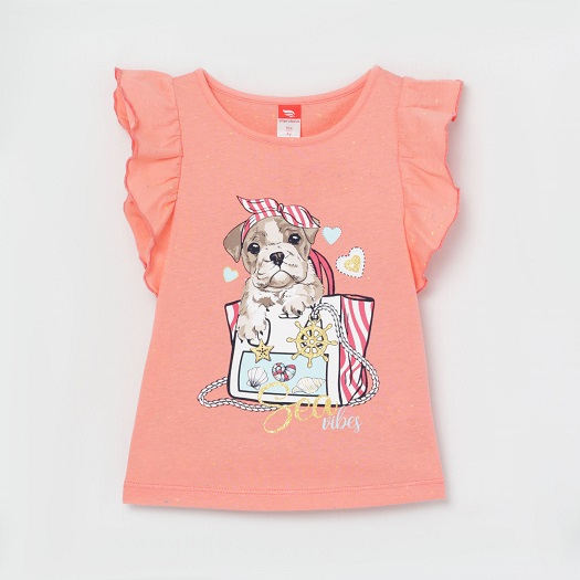 модная детская одежда 62754 футболка для девочки