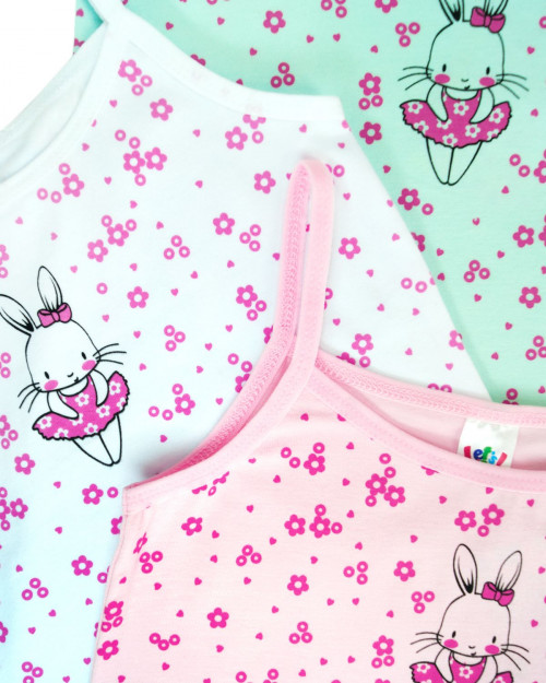 модная детская одежда 21104 майка для девочки