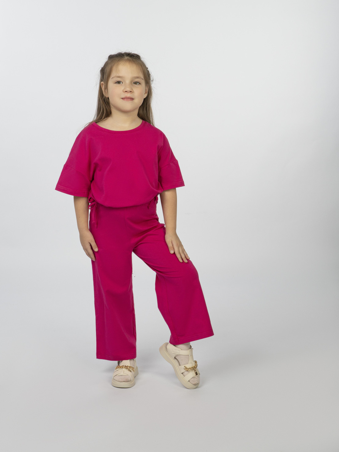 модная детская одежда 02-101 комплект для девочки