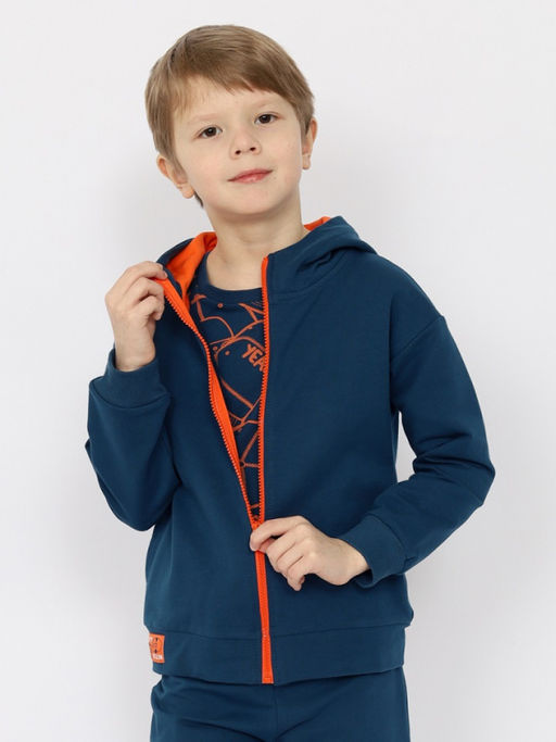 63744 Толстовка для мальчика черубино	 купить в интернет-магазине