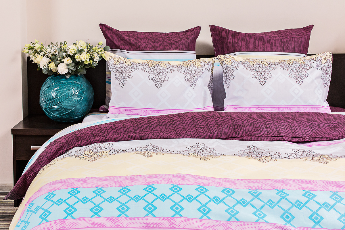 качественный кпб поплин 2 сп ночь нежна