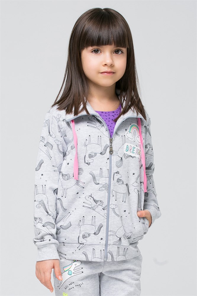 модная детская одежда 300476/к117 жакет для девочки