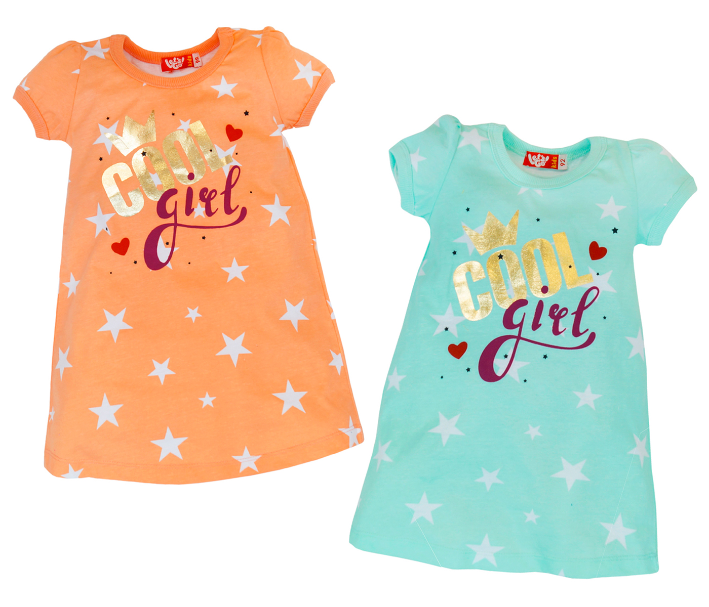 модная детская одежда 9155 сорочка для девочки