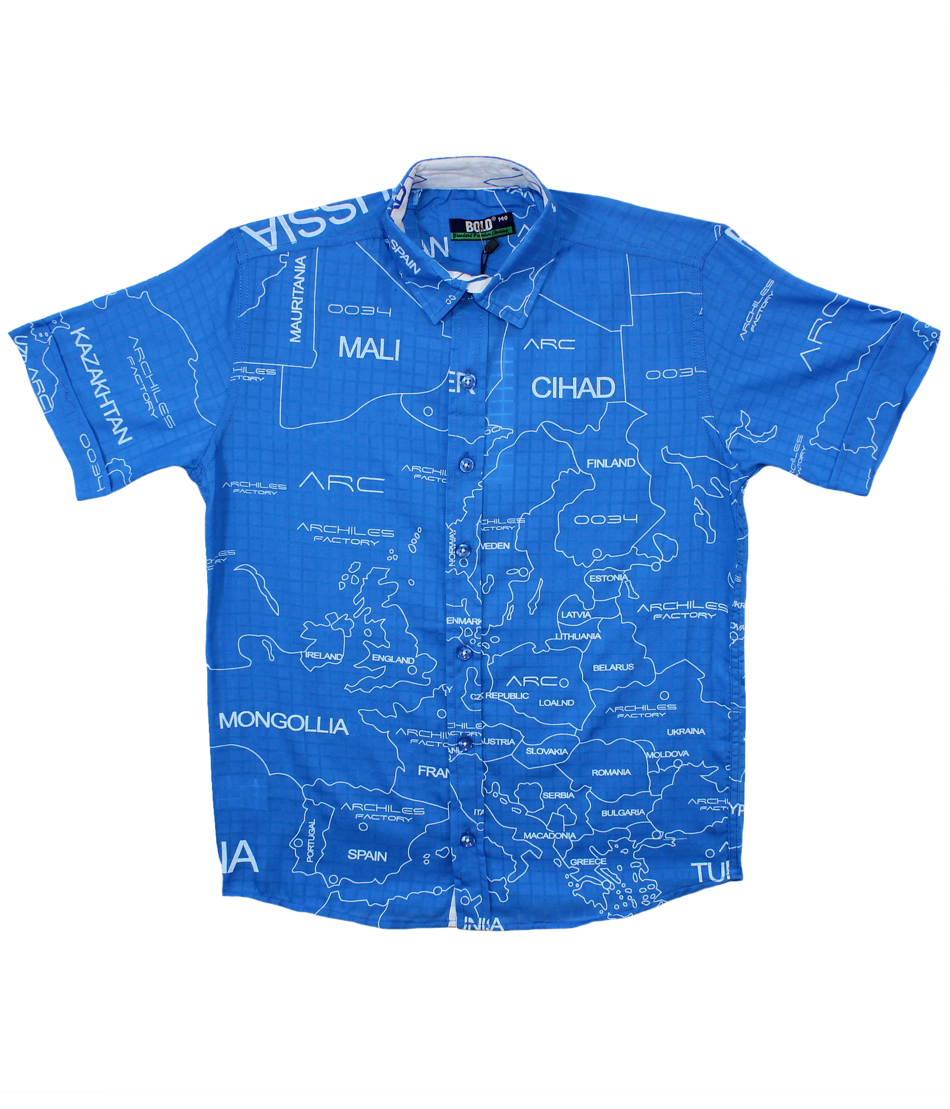 модная детская одежда 14421 рубашка для мальчика турция