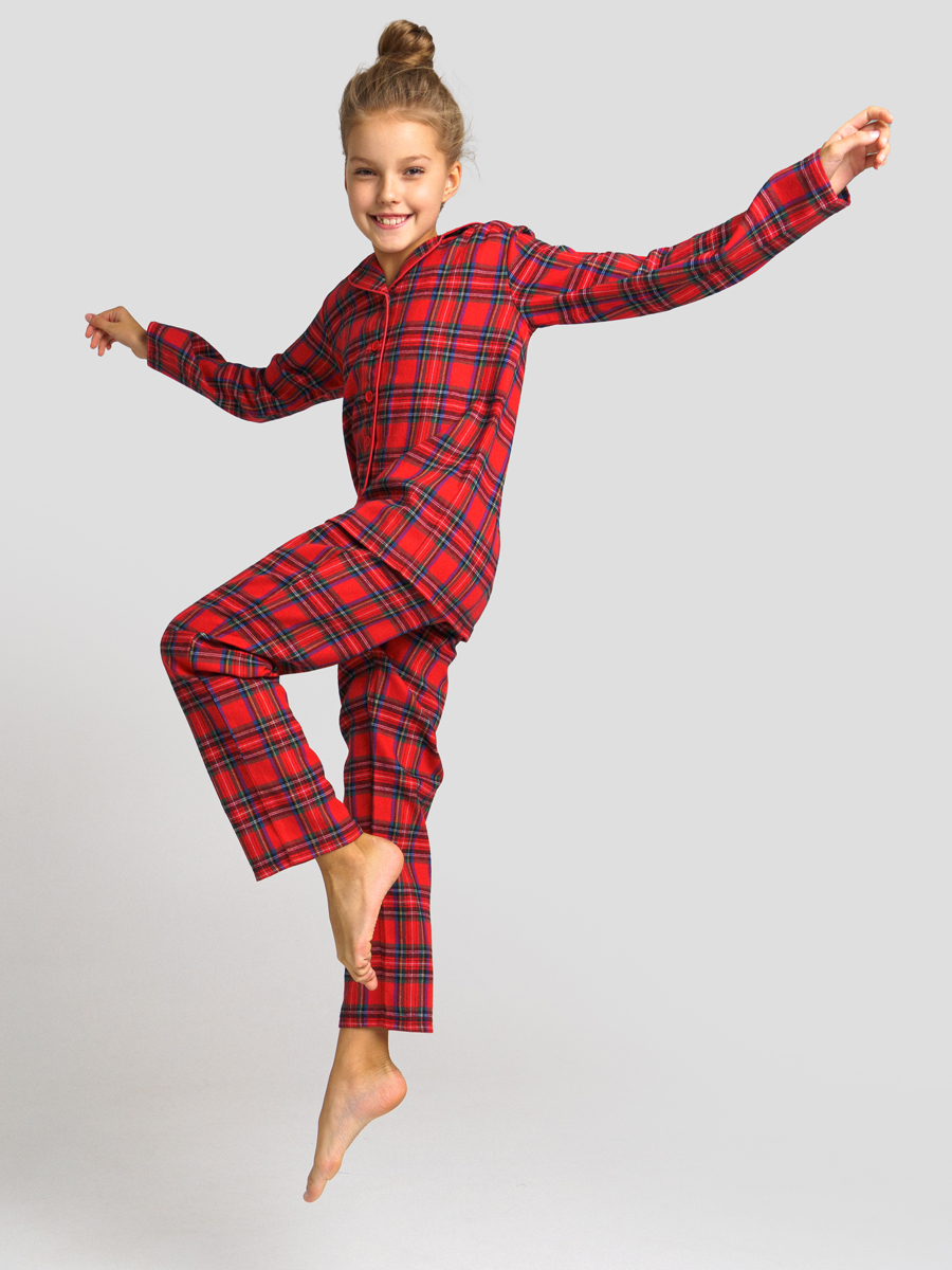модная детская одежда 42121032 пижама текстильная для девочек