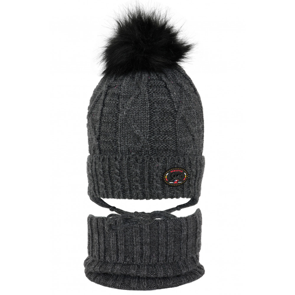 20008 ZAR Шапка+снуд детская