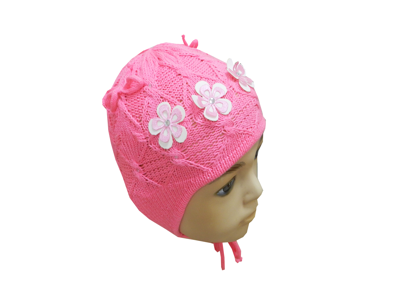 Погремушка ушки шапка х/б