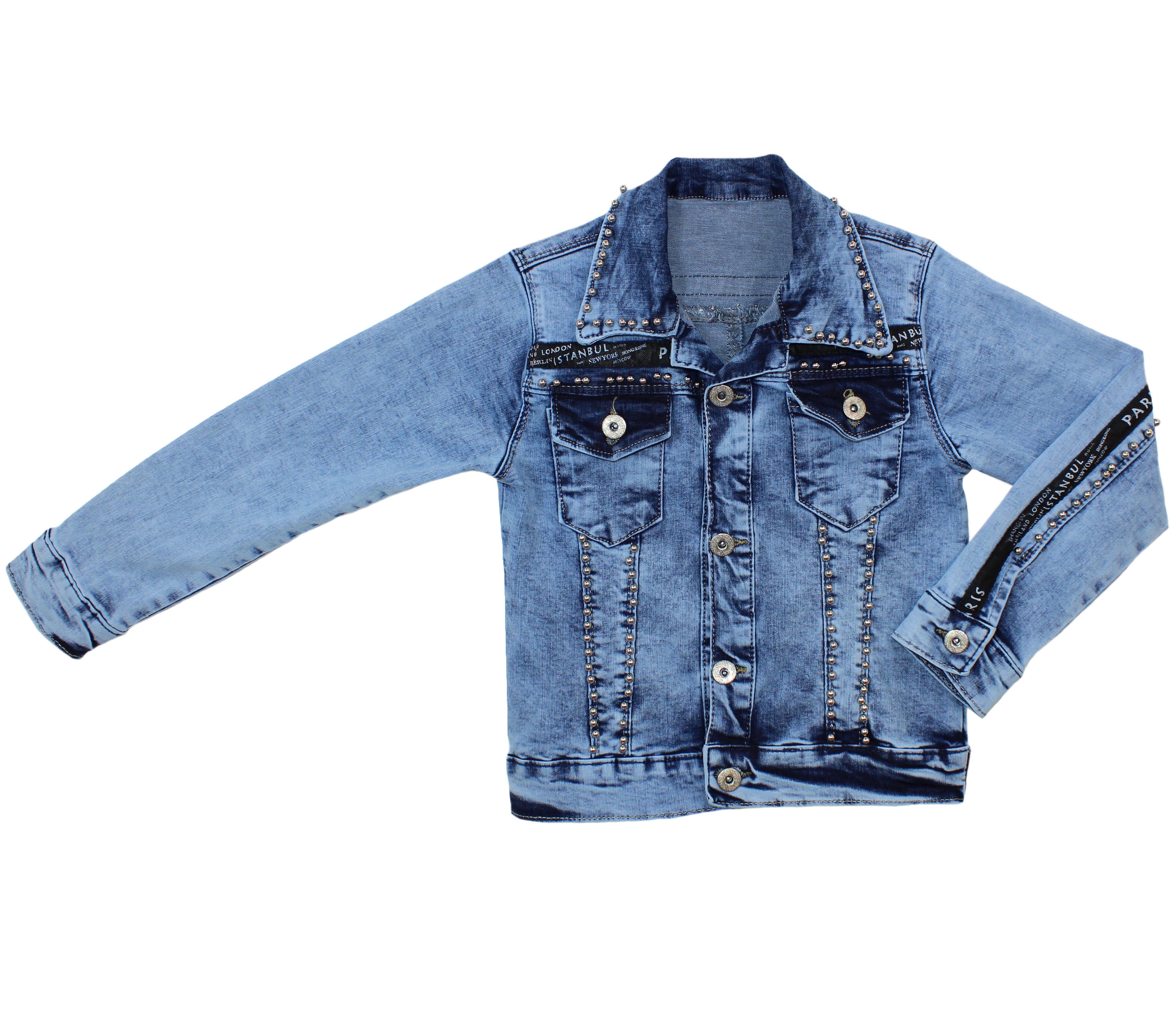 5566 Джинсовка для девочки