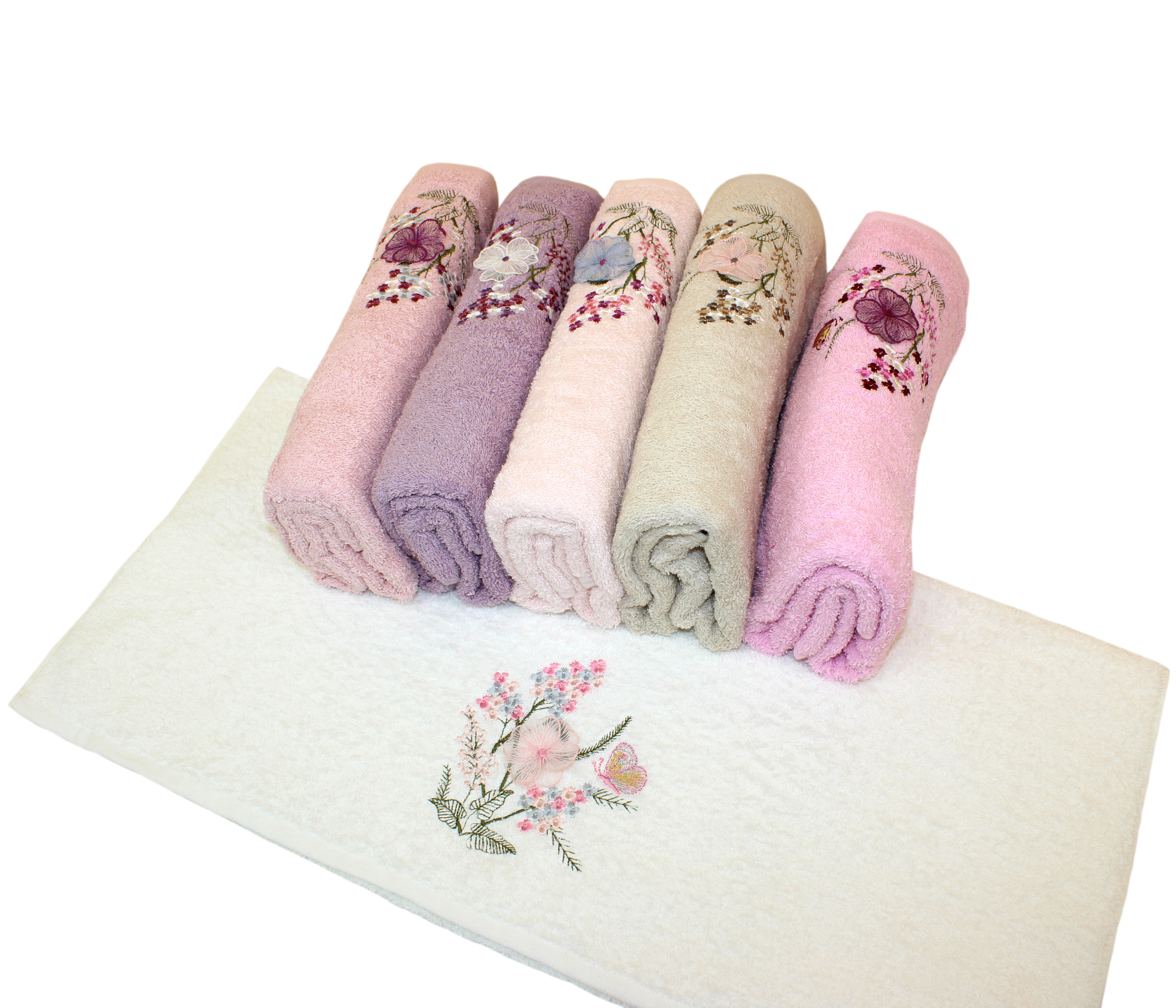 качественный 2223 полотенце махровое с бордюром 50*90