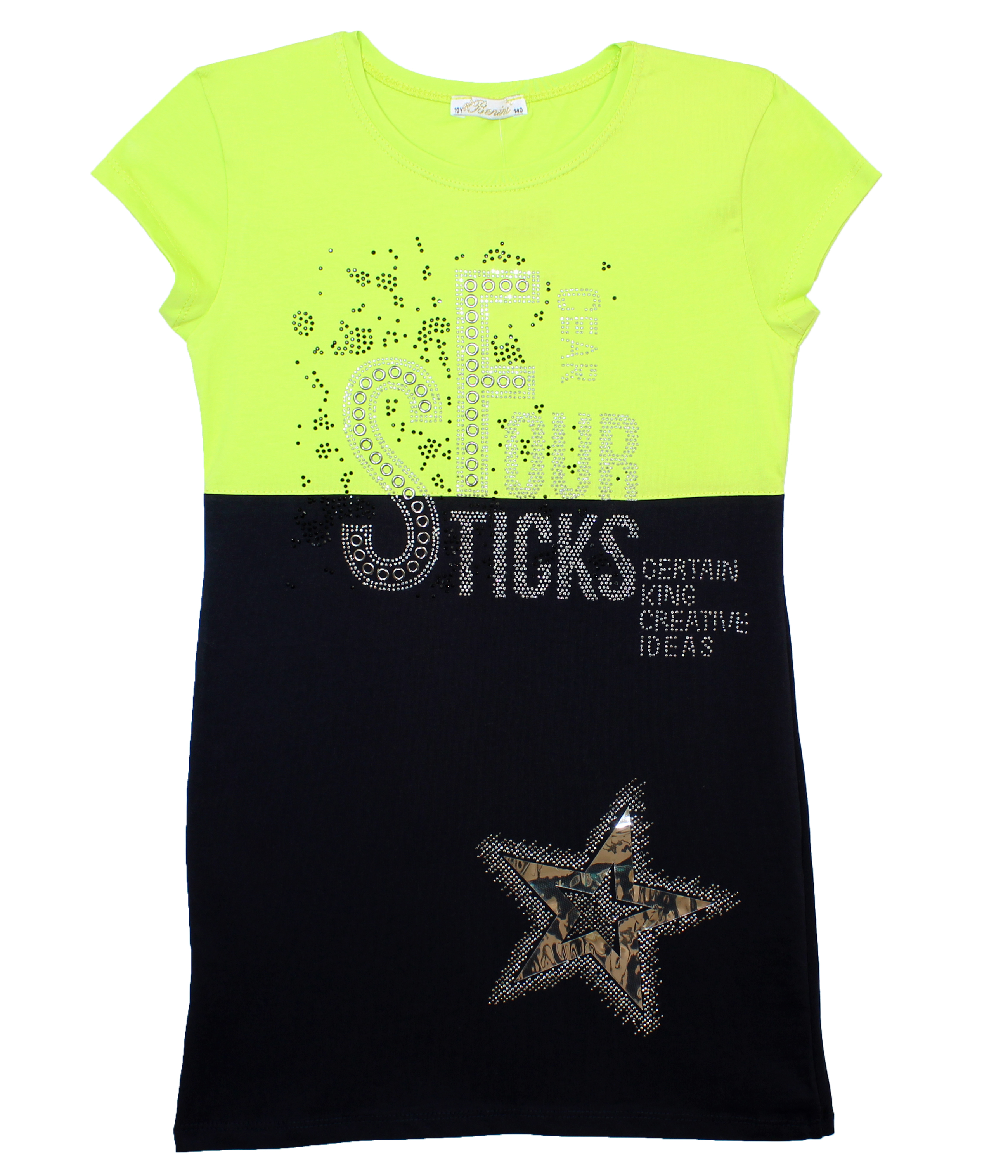 модная детская одежда 7261 туника для девочки