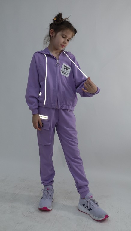 модная детская одежда 21061 брюки для девочки