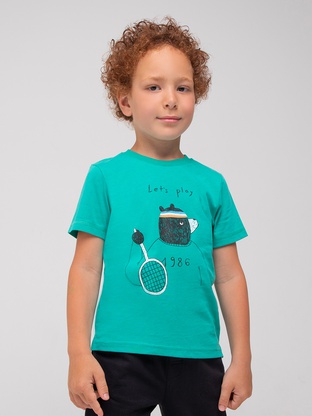 301632/к1283 Фуфайка для мальчика футболки/майки заказать