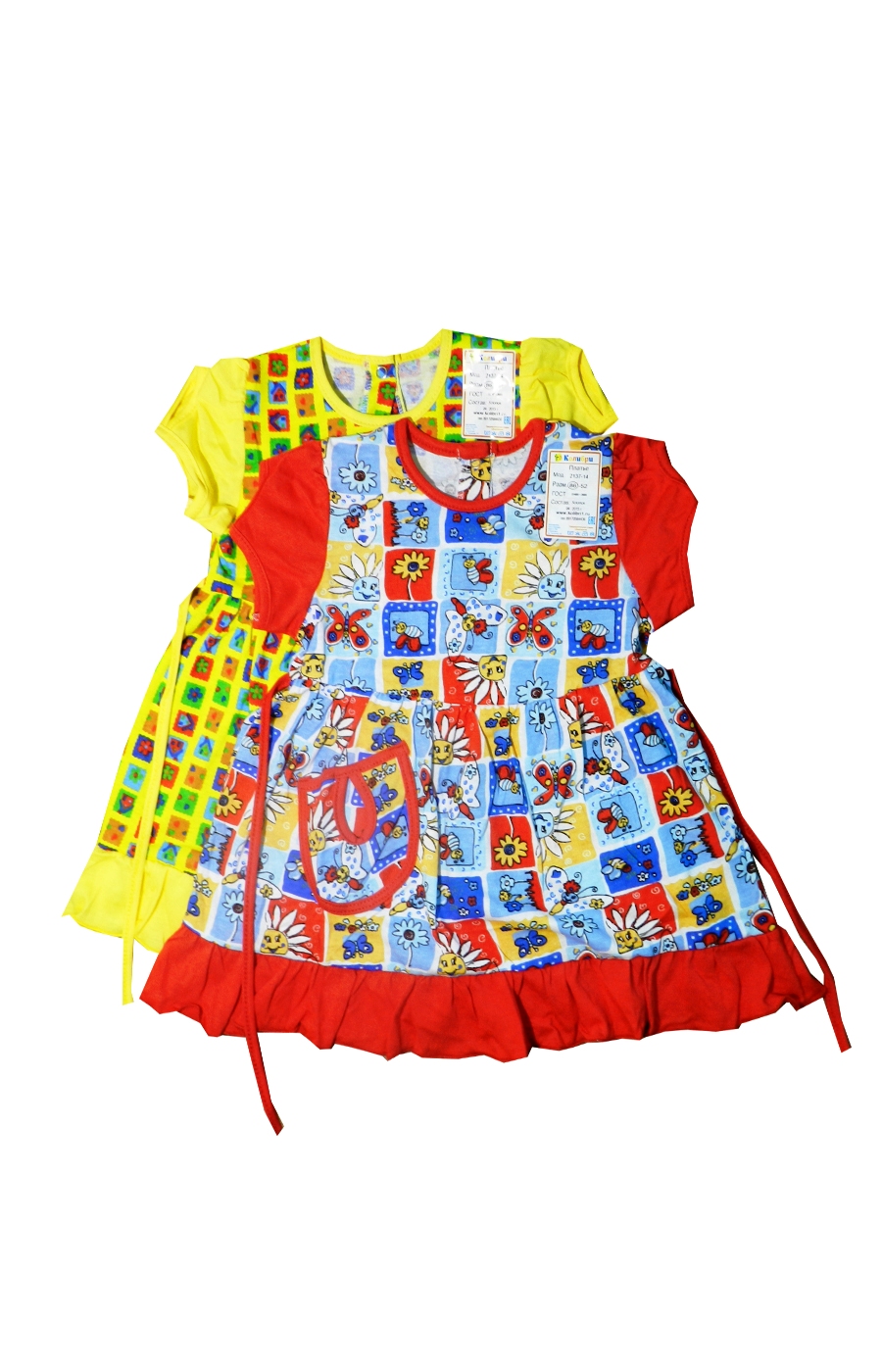 модная детская одежда 2137-14 платье для девочки
