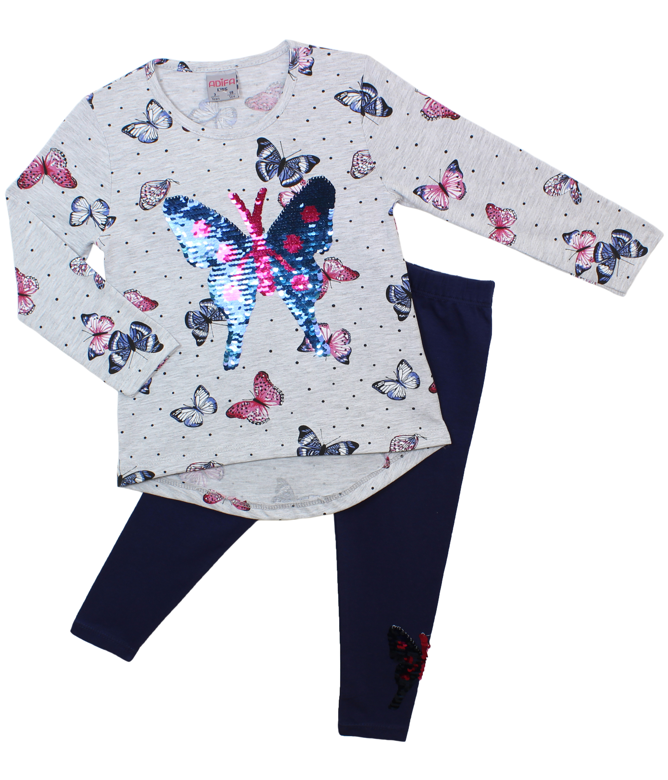 модная детская одежда 7173 костюм для девочки