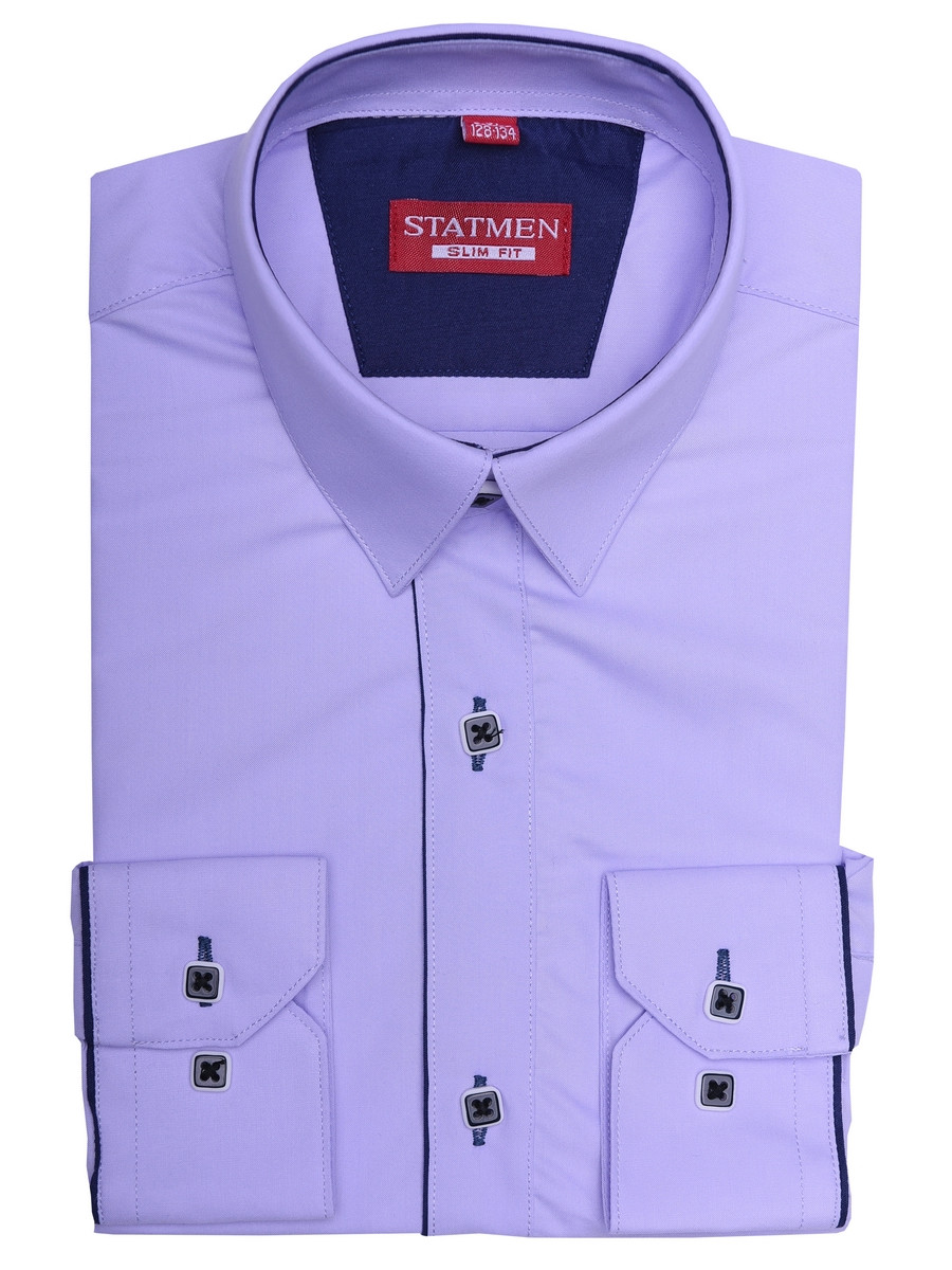 модная детская одежда 107-4701,08,06 dz сорочка ctatmen дл. рукав статмен