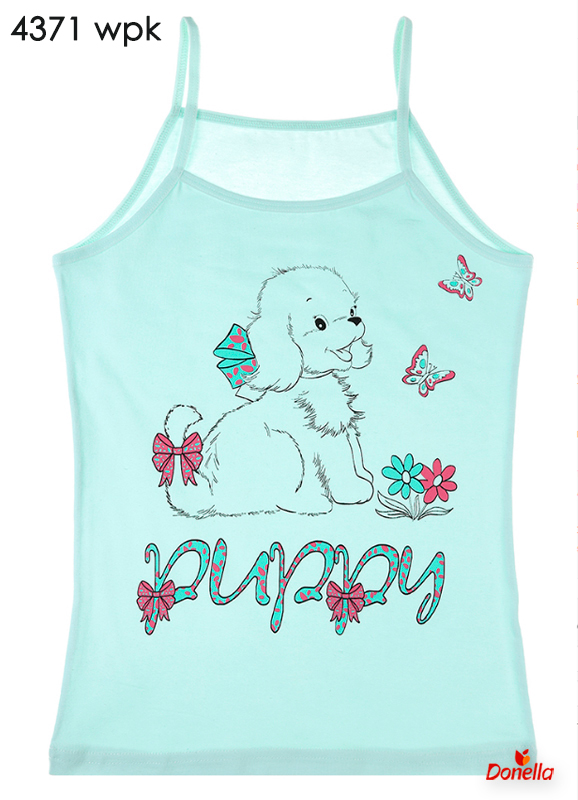 модная детская одежда 4371(wpk) майка для девочки