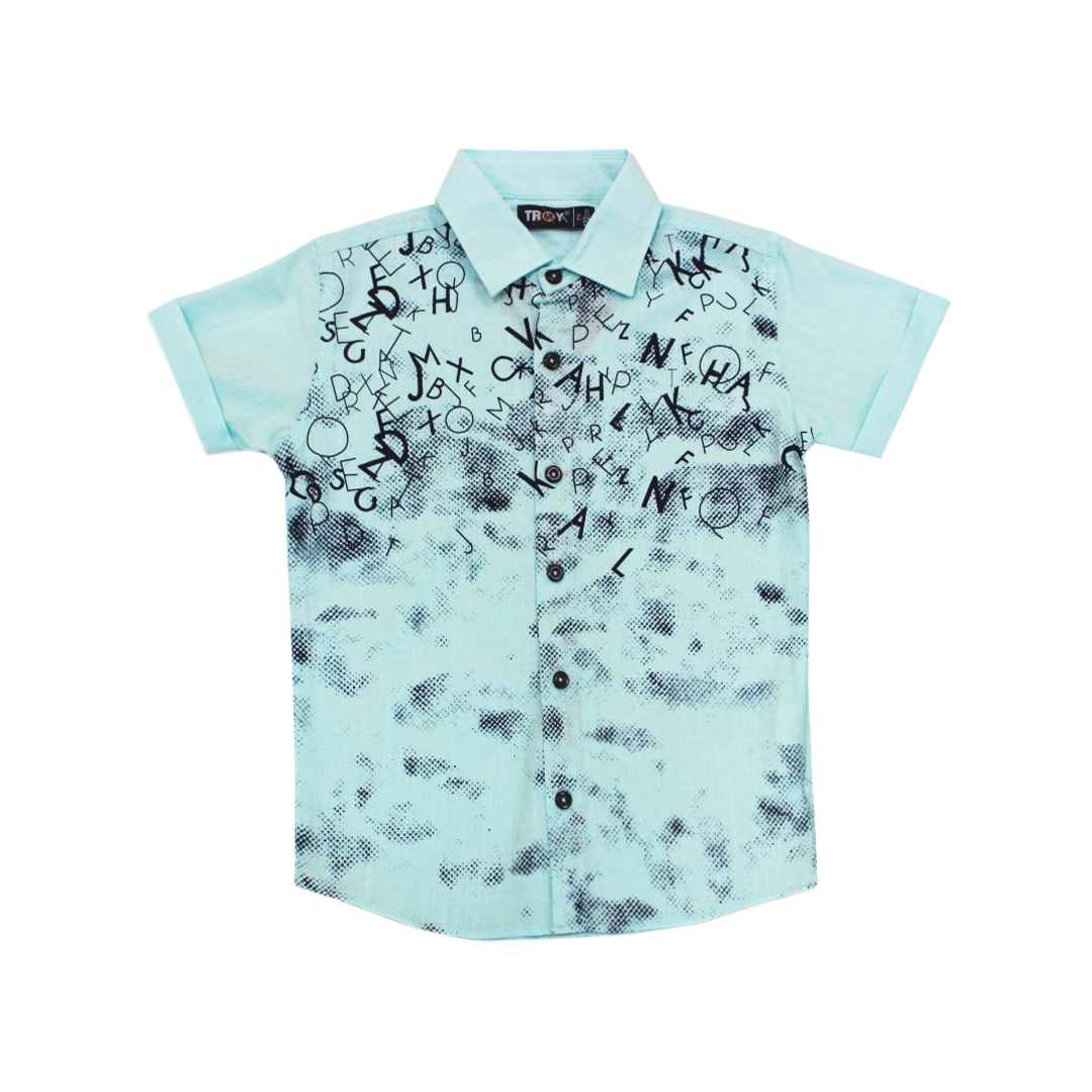 модная детская одежда 67507 рубашка для мальчика турция