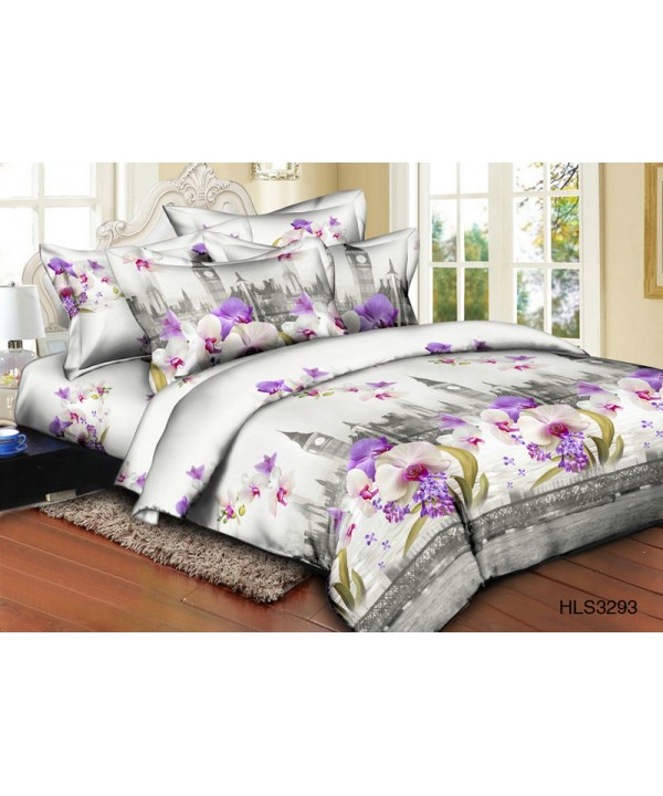 качественный кпб сатин 2 сп. камея