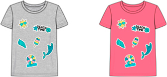 модная детская одежда 51154 футболка для девочки