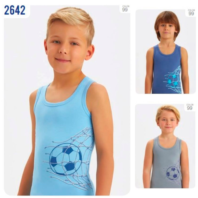 2642 Майка для мальчика нижнее белье купить