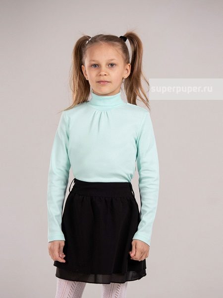 модная детская одежда 63187-38 водолазка для девочки