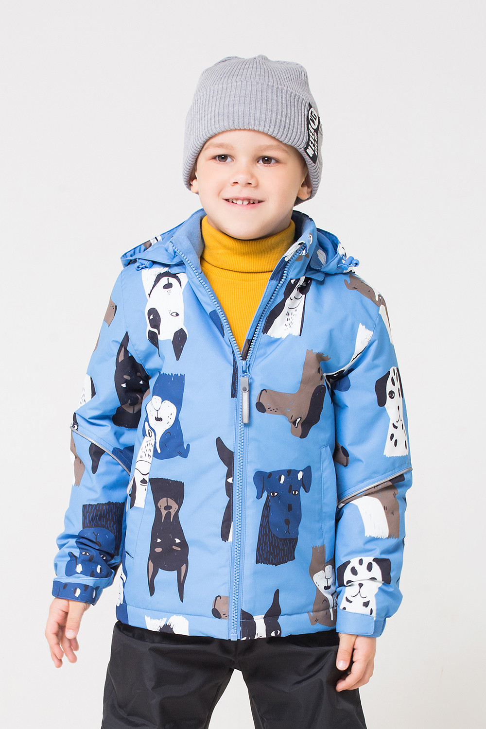 30080/н/1 ВК ГР Куртка для мальчика весна/осень для детей