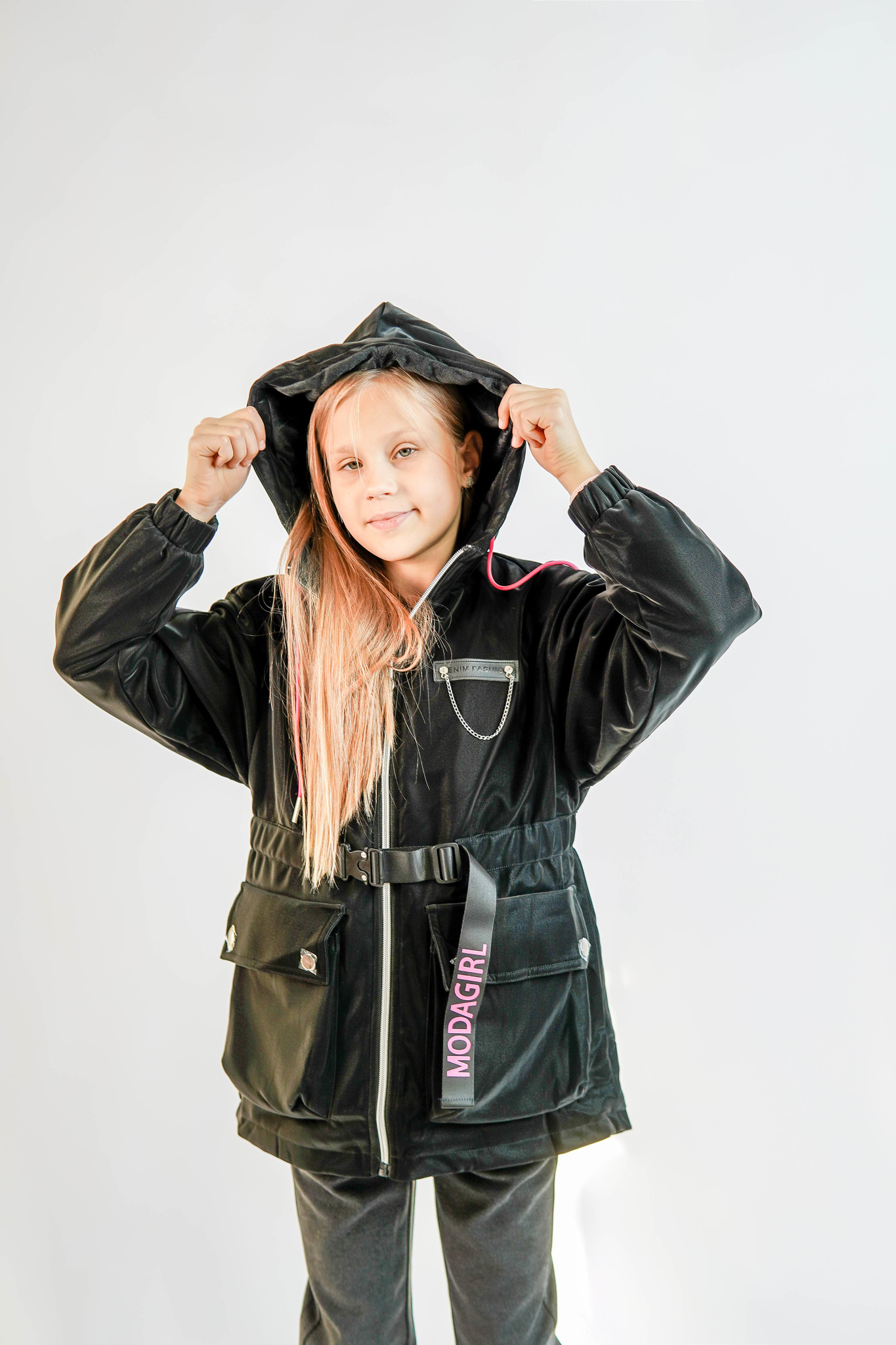 модная детская одежда 21103 куртка для девочки 