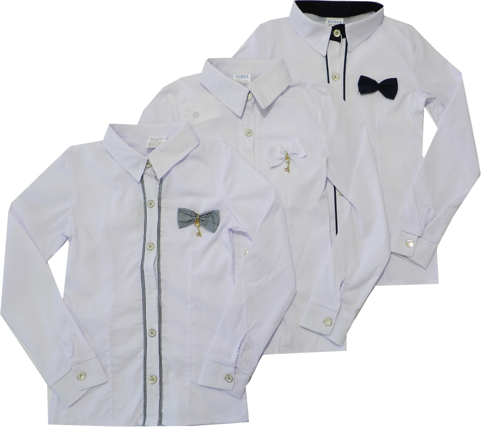 модная детская одежда блузка для девочки длинный рукав