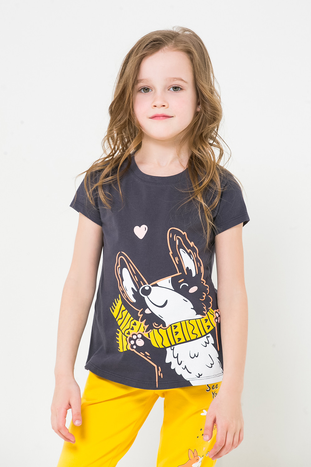 модная детская одежда 301124/ к1250 фуфайка для девочки