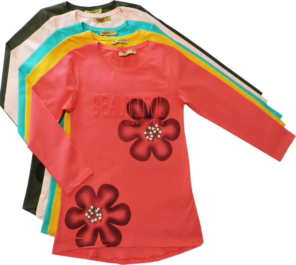 модная детская одежда 8518 туника для девочки