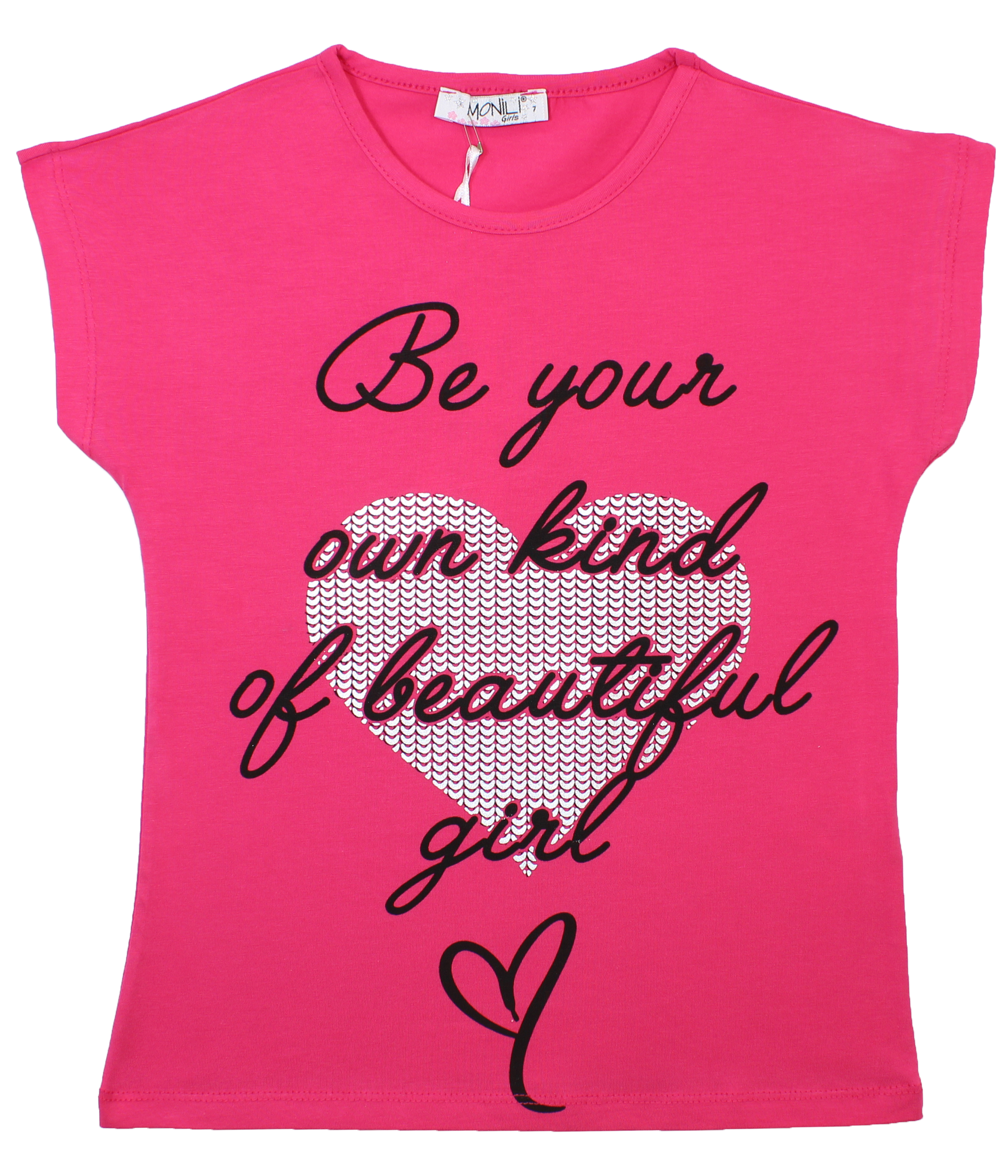 модная детская одежда 5129 футболка для девочки