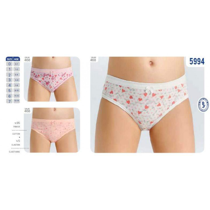модная детская одежда 5994 трусы для девочки