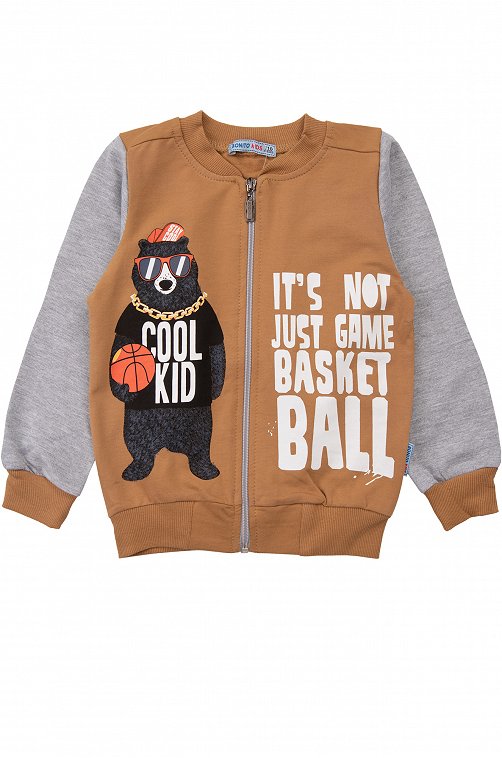 1376BMBK Бомбер для мальчика