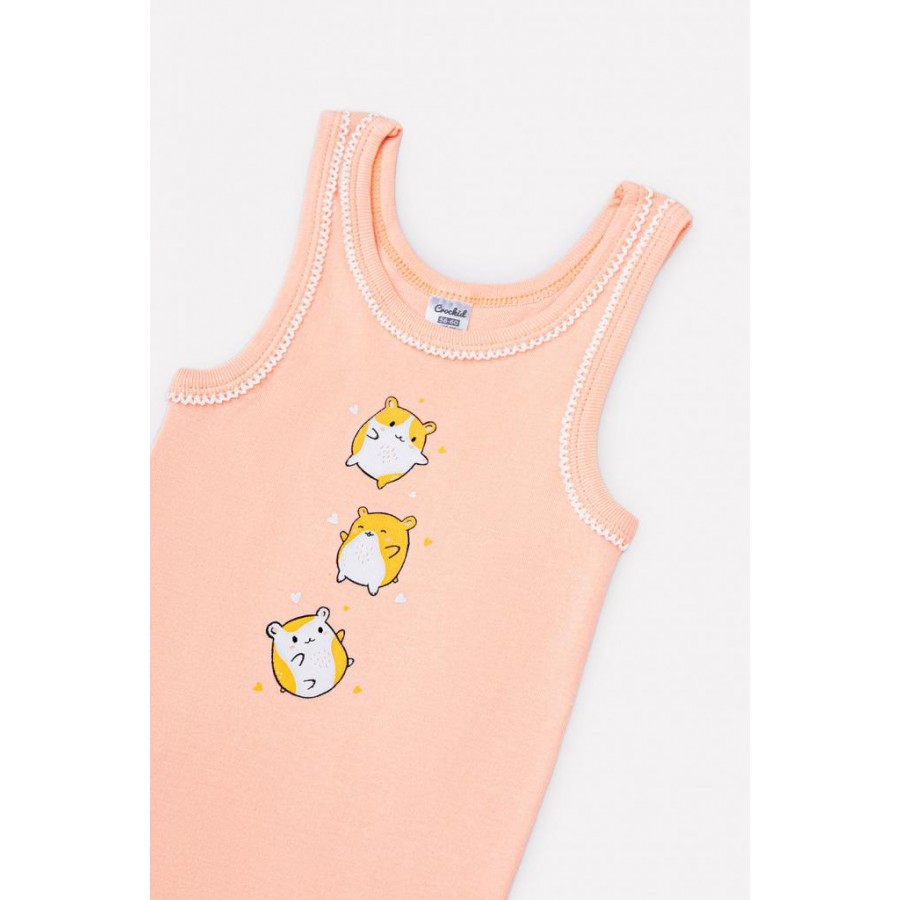 модная детская одежда 1066/к майка для девочки