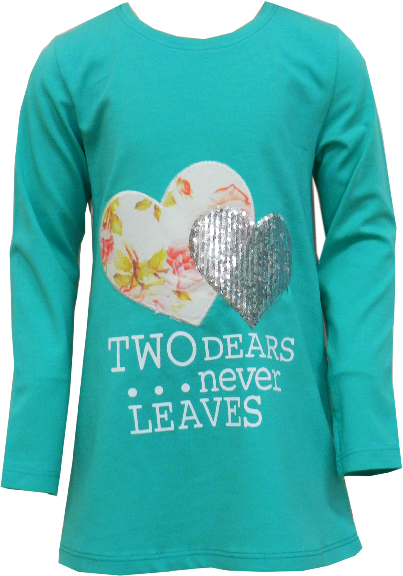 модная детская одежда 7536 туника для девочки