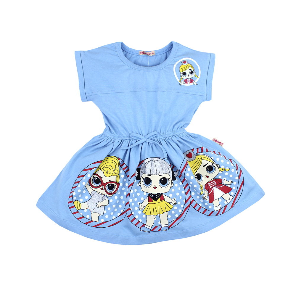 модная детская одежда 1171 платье для девочки