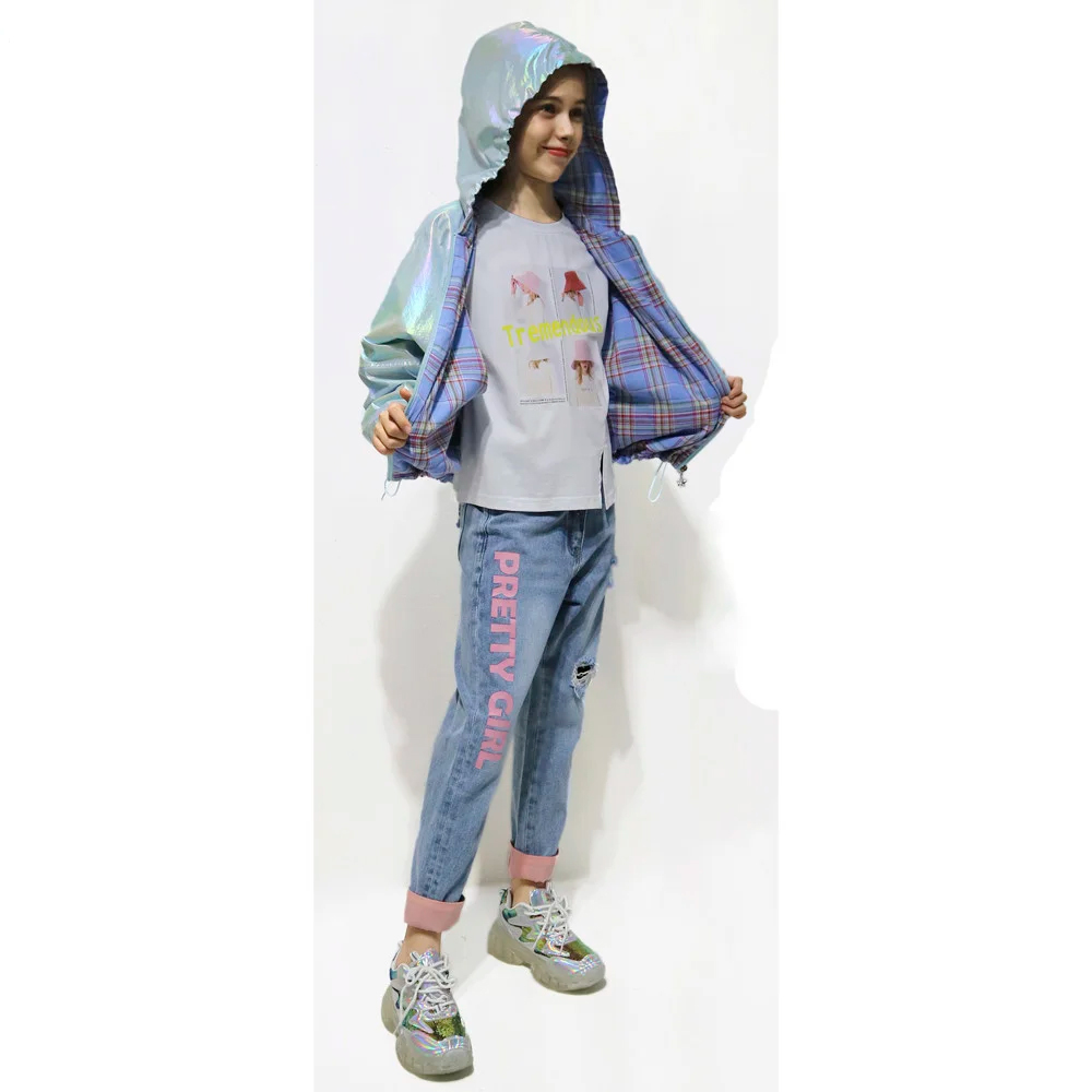 модная детская одежда 20543 брюки для девочки