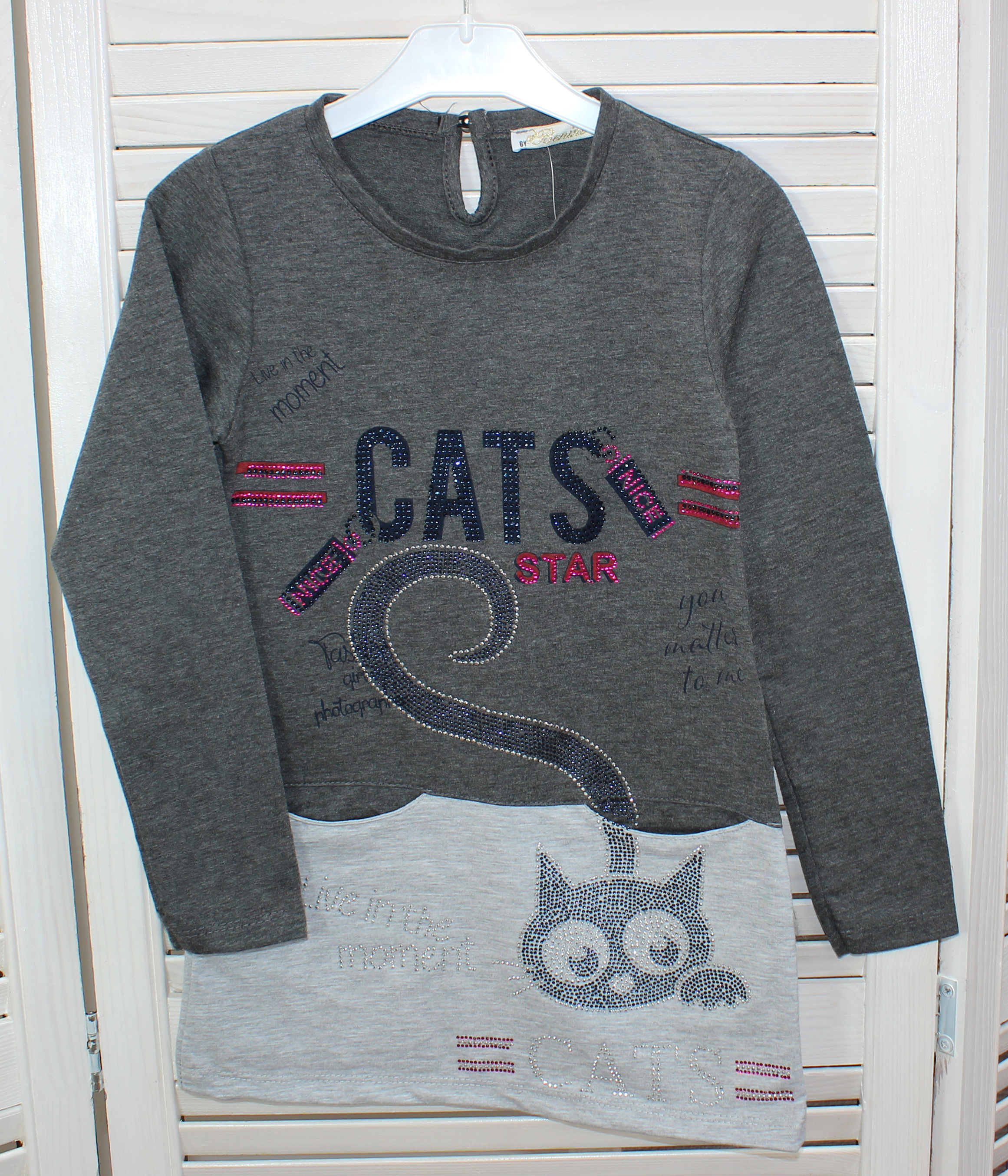 модная детская одежда 9795 туника для девочки