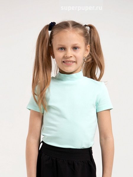 модная детская одежда 63201-38 водолазка для девочки