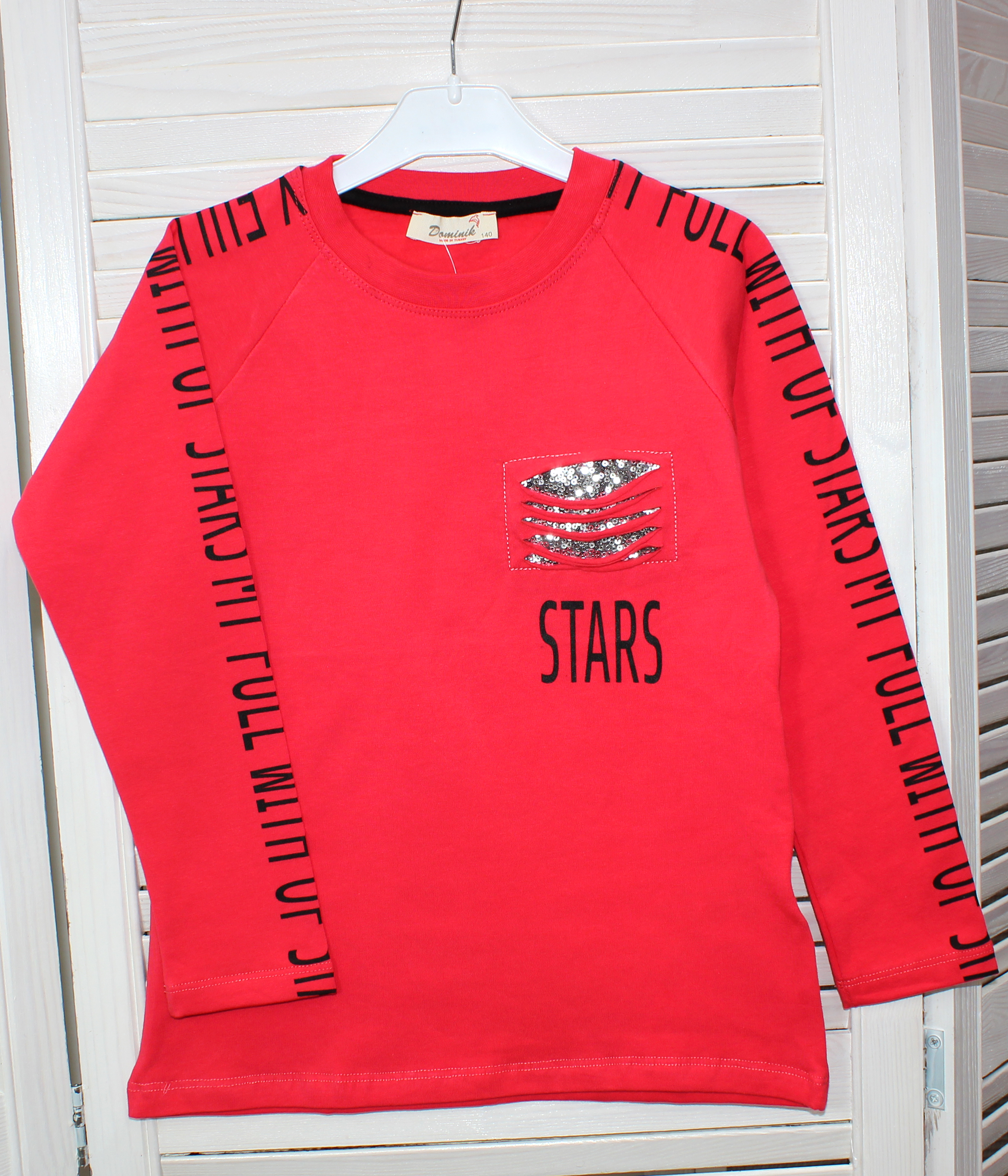 модная детская одежда 46618 джемпер для девочки начес