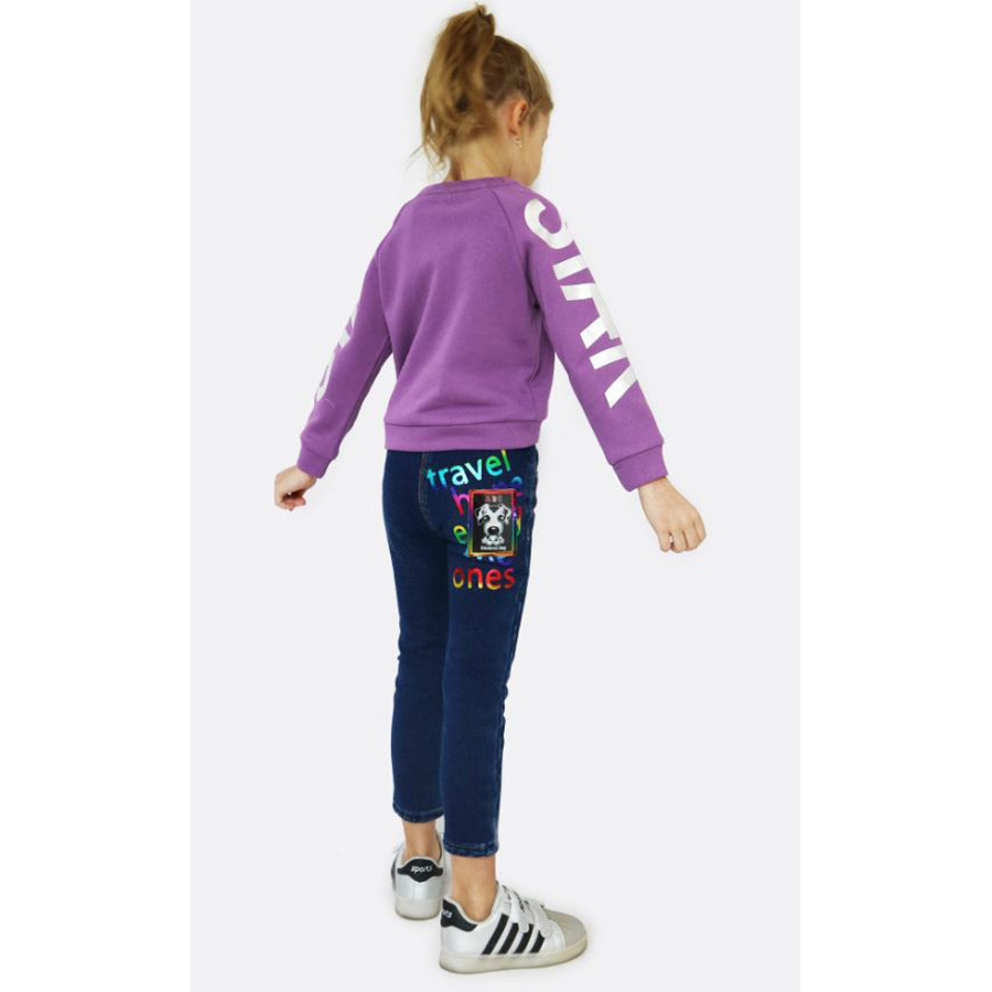 модная детская одежда 18670 свитшот для девочки