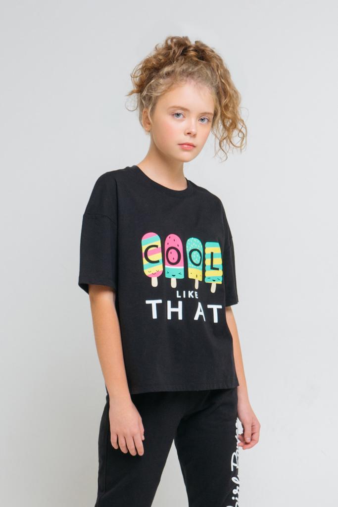 модная детская одежда 301336/к43 фуфайка для девочки