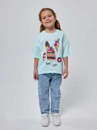 модная детская одежда 009gf футболка для девочки