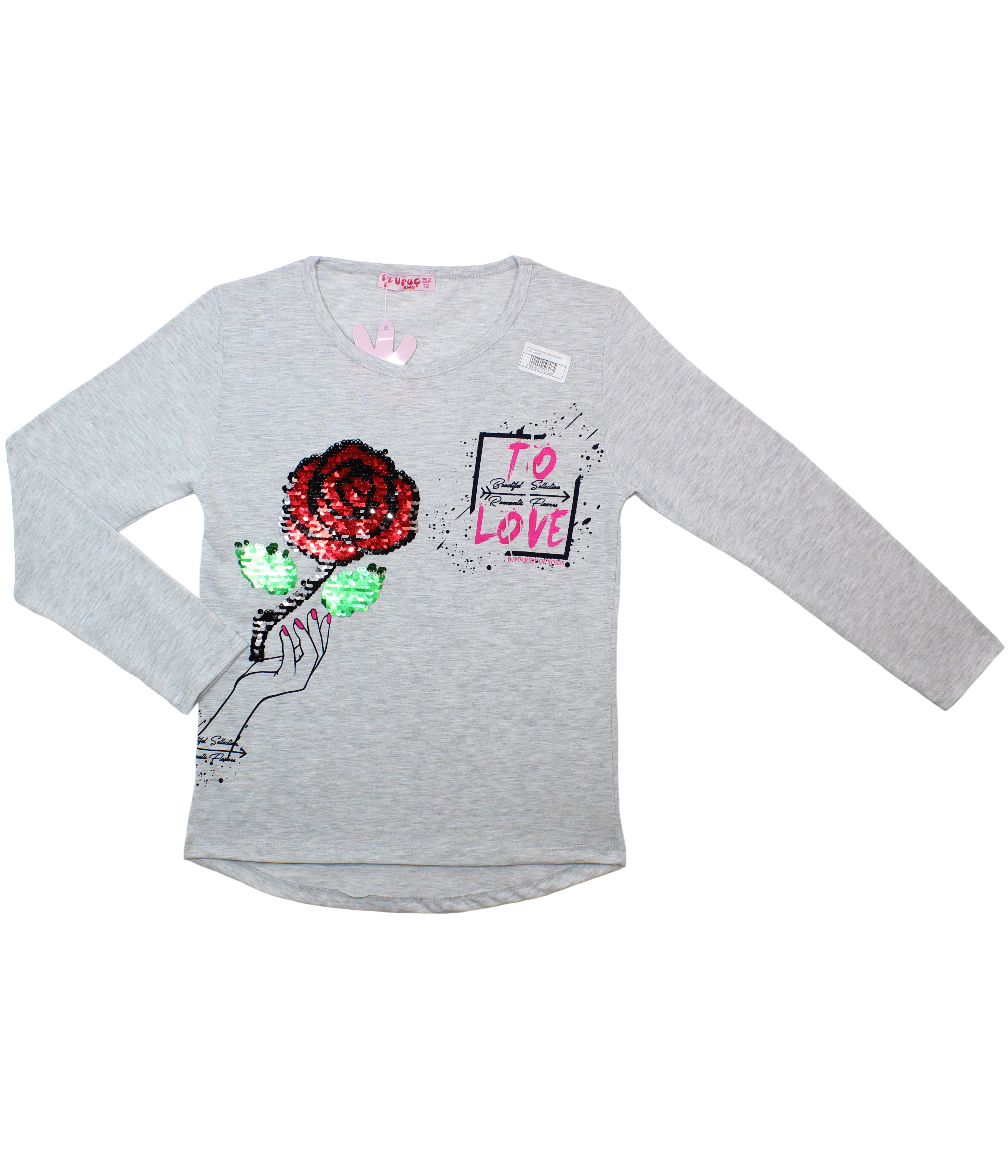 модная детская одежда 1243 джемпер для девочки