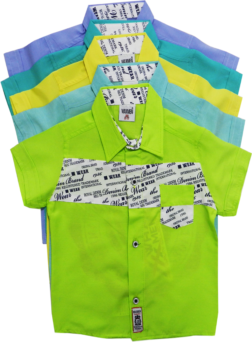 модная детская одежда 4952 рубашка для мальчика турция